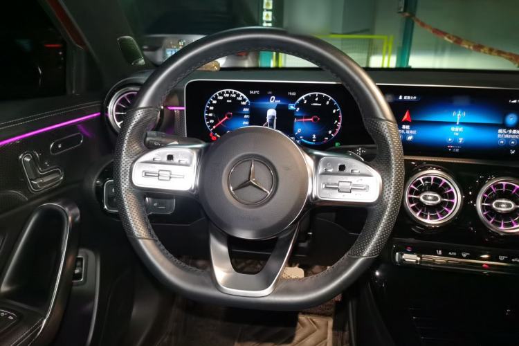 Used Mercedes-Benz A-Class 2019 A 200 L Sport Sedan First Edition Special Edition Steering Wheel