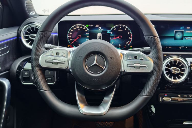 Used Mercedes-Benz A-Class 2019 A 200 L Sport Sedan Steering Wheel