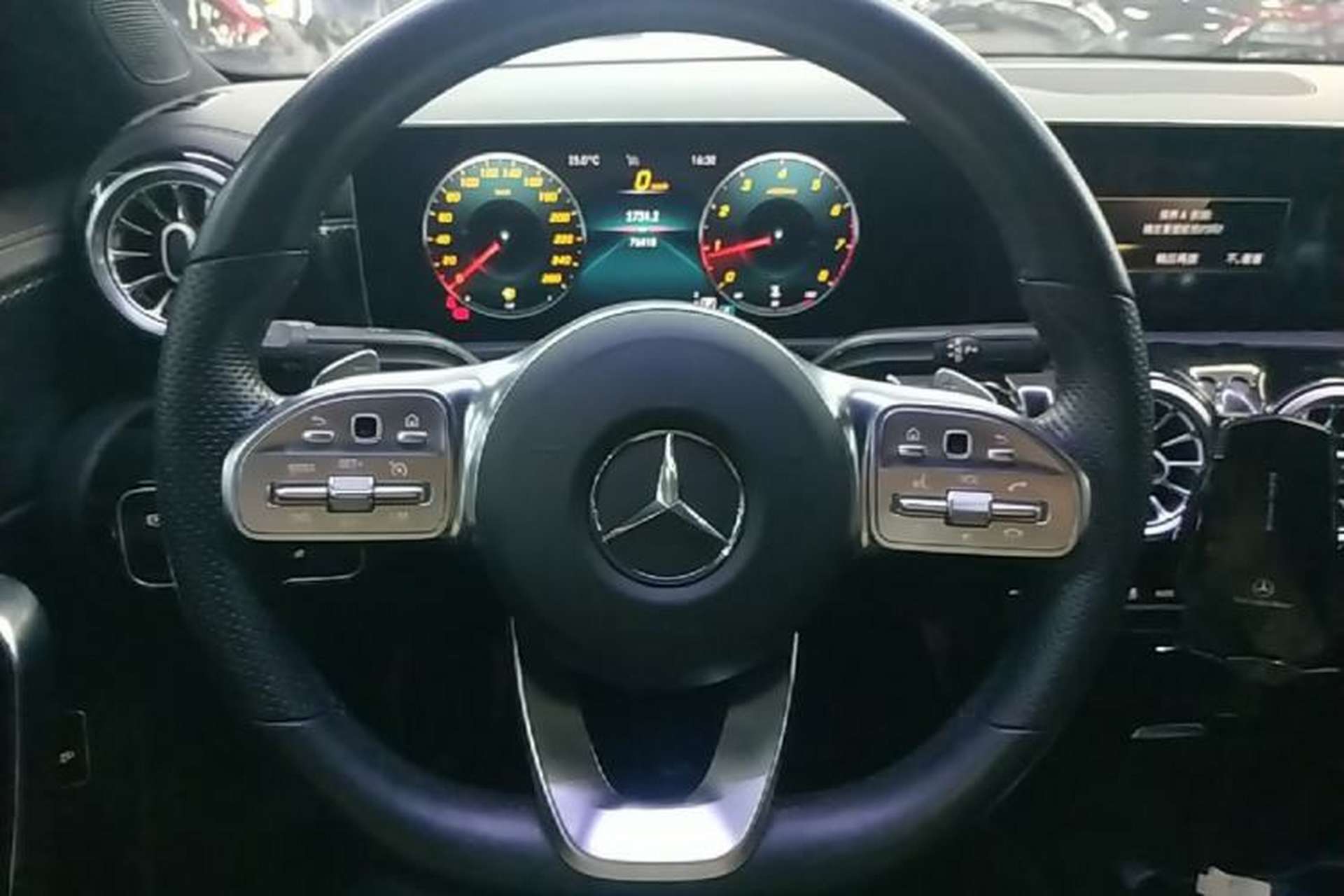 Used Mercedes-Benz A-Class 2019 A 200 L Sport Sedan Steering Wheel