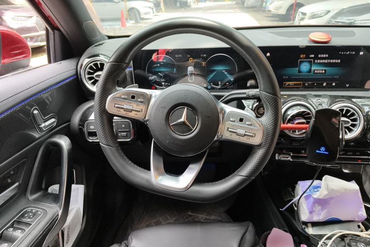 Used Mercedes-Benz A-Class 2019 A 200 L Sport Sedan Steering Wheel