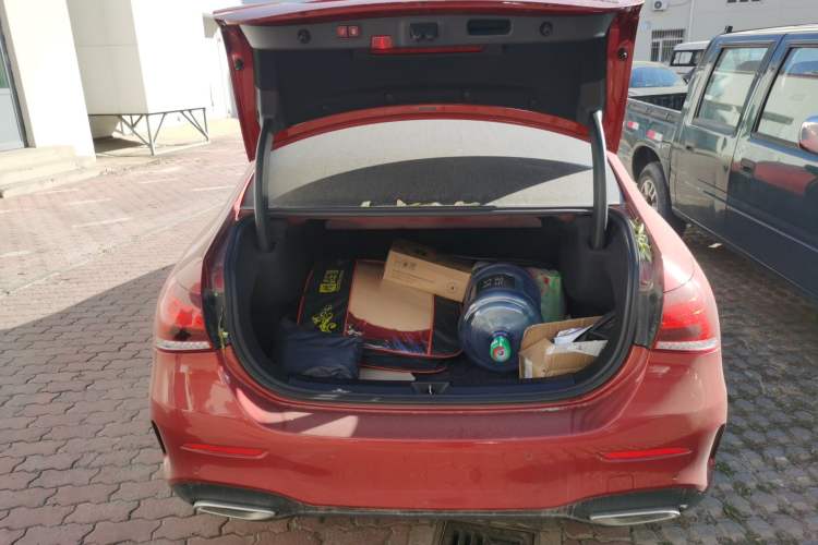 Used Mercedes-Benz A-Class 2019 A 220 L 4MATIC Sport Sedan Trunk