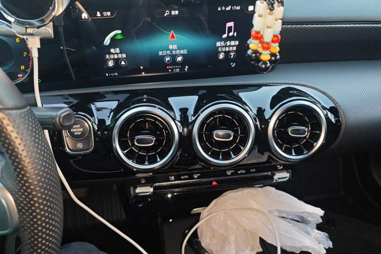 Used Mercedes-Benz A-Class 2019 A 200 L Sport Sedan Audio And AC Panel