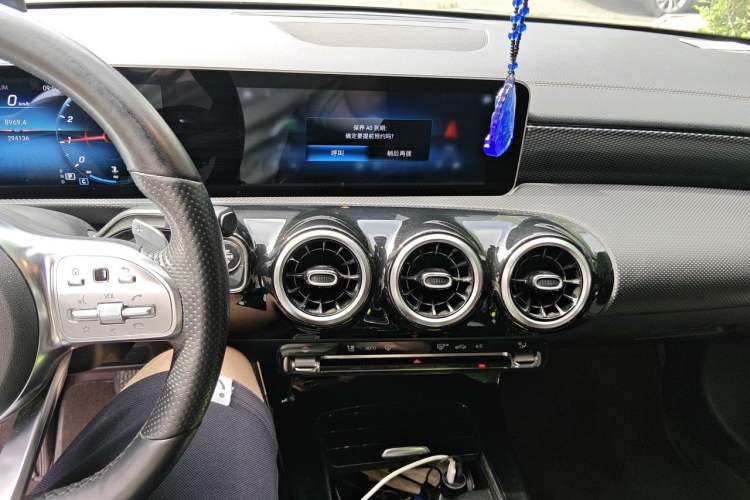 Used Mercedes-Benz A-Class 2019 A 200 L Sport Sedan Audio And AC Panel