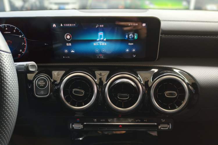 Used Mercedes-Benz A-Class 2019 A 200 L Sport Sedan Audio And AC Panel