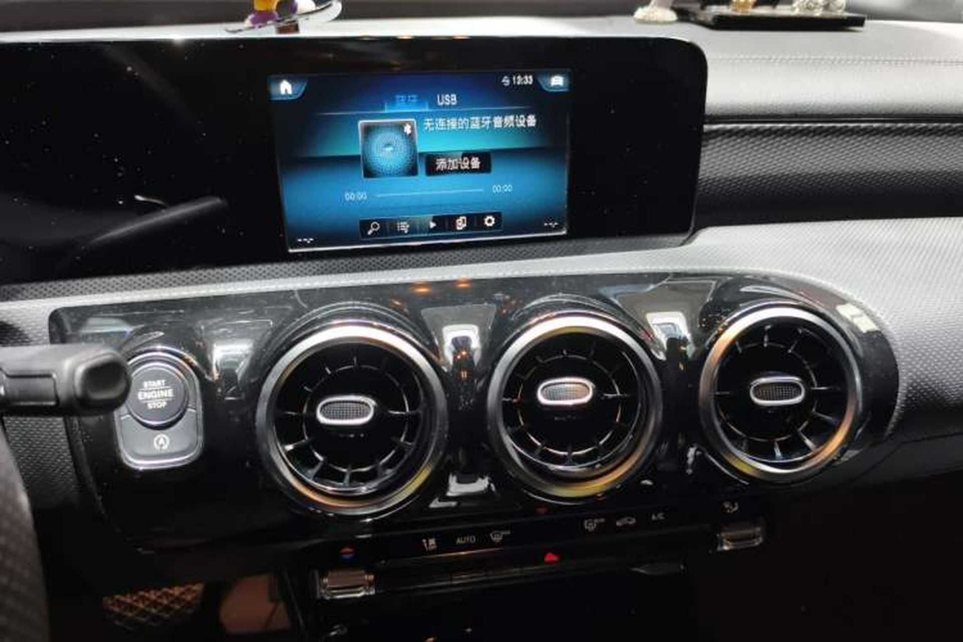 Used Mercedes-Benz A-Class 2019 A 180 L Sport Sedan Audio And AC Panel
