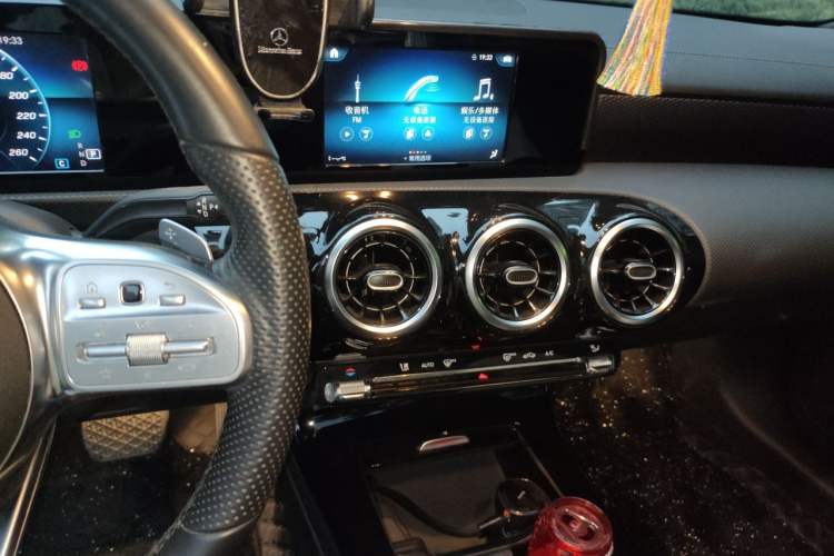 Used Mercedes-Benz A-Class 2019 A 180 L Sport Sedan Audio And AC Panel