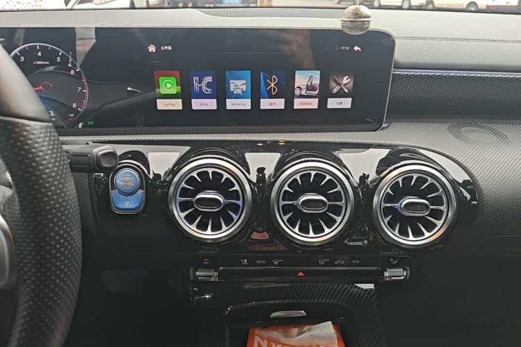 Used Mercedes-Benz A-Class 2019 A 200 L Sport Sedan Audio And AC Panel
