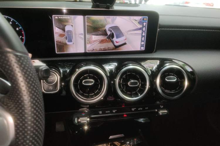 Used Mercedes-Benz A-Class 2019 A 200 L Sport Sedan Audio And AC Panel