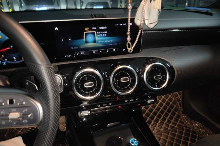 Used Mercedes-Benz A-Class 2019 A 200 L Sport Sedan Audio And AC Panel