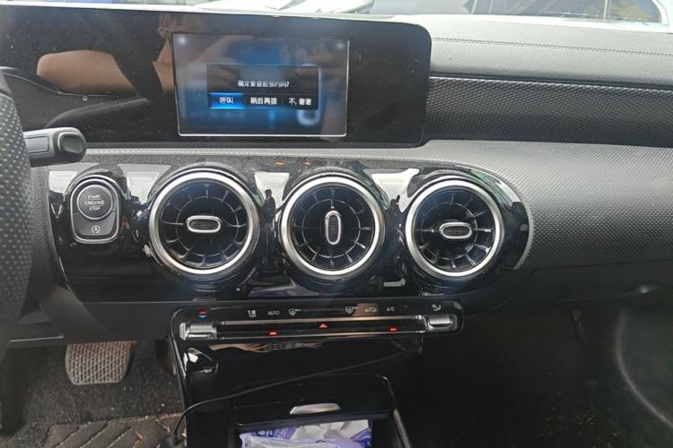 Used Mercedes-Benz A-Class 2019 Restyled A 180 L Sport Sedan Audio And AC Panel