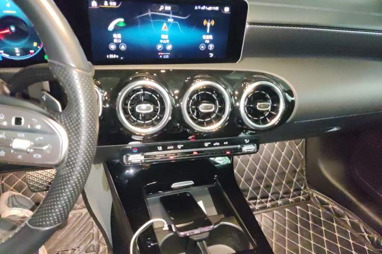 Used Mercedes-Benz A-Class 2019 A 200 L Sport Sedan Audio And AC Panel