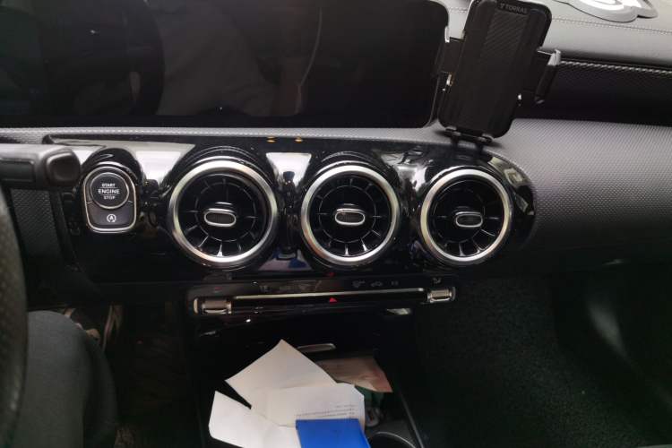 Used Mercedes-Benz A-Class 2019 A 200 L Sport Sedan Audio And AC Panel