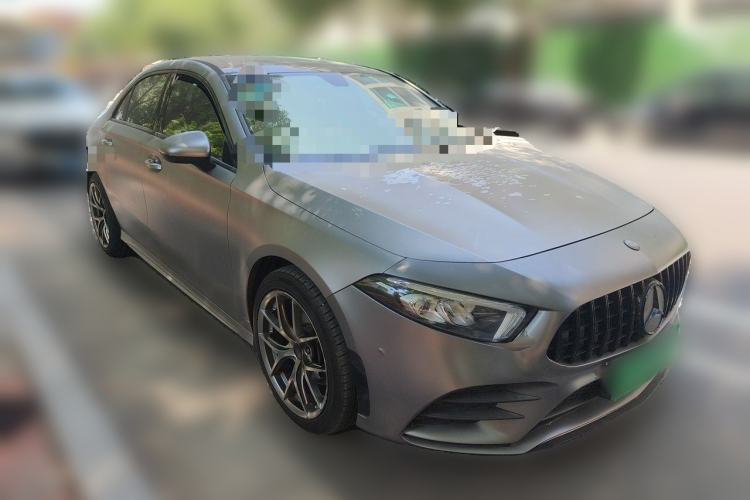 Used Mercedes-Benz A-Class 2019 Restyled A 200 L Sport Sedan Front Right 45 Deg