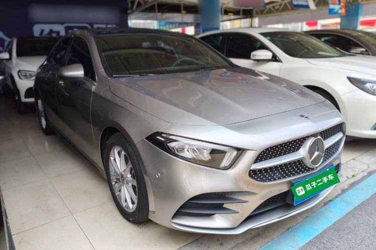 Used Mercedes-Benz A-Class 2019 A 200 L Sport Sedan Front Right 45 Deg
