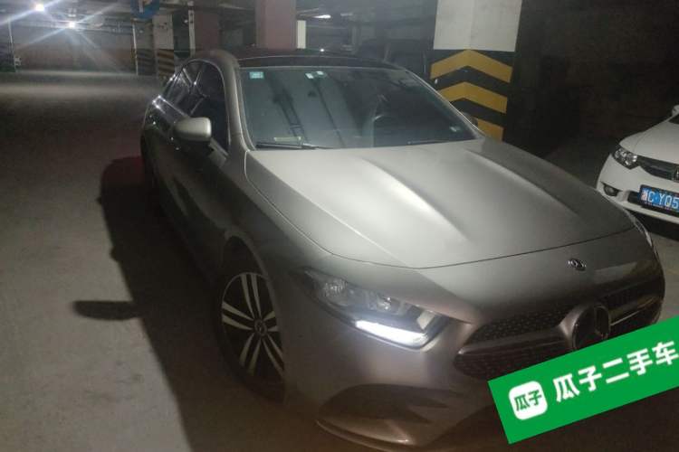 Used Mercedes-Benz A-Class 2019 A 180 L Sport Sedan Front Right 45 Deg