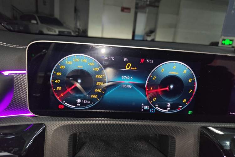 Used Mercedes-Benz A-Class 2019 A 200 L Sport Sedan Instrument Cluster