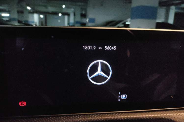 Used Mercedes-Benz A-Class  Odometer Close Up