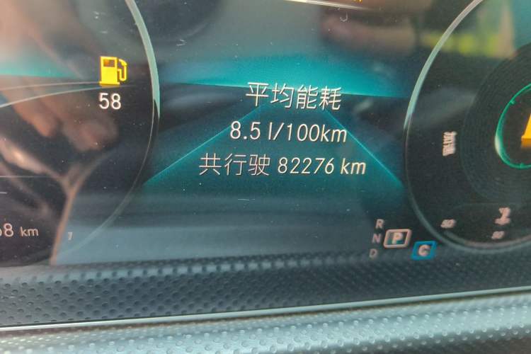 Used Mercedes-Benz A-Class 2019 Restyled A 200 L Sport Sedan Odometer Close Up