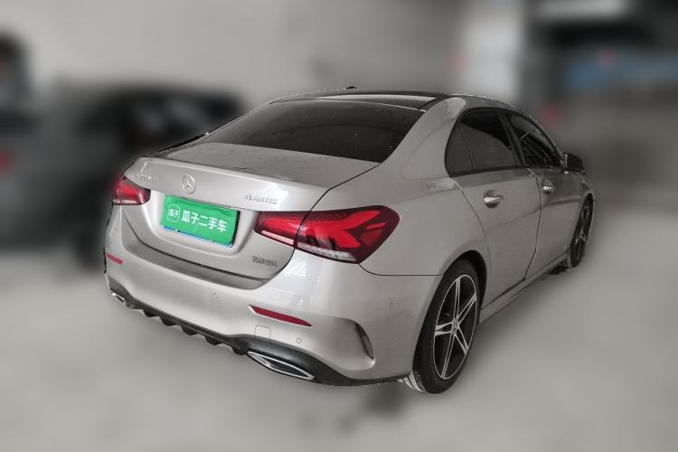 Used Mercedes-Benz A-Class 2019 A 220 L 4MATIC Sport Sedan Rear Right 45 Deg