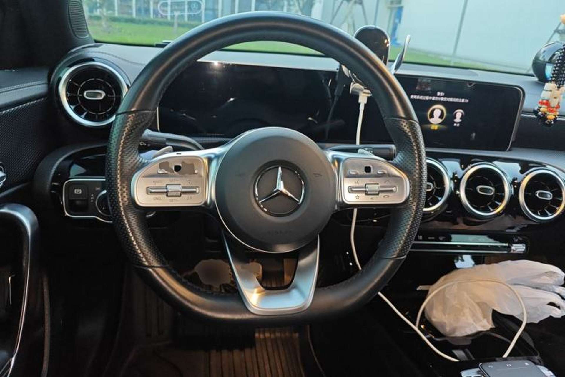 Used Mercedes-Benz A-Class 2019 A 200 L Sport Sedan Steering Wheel