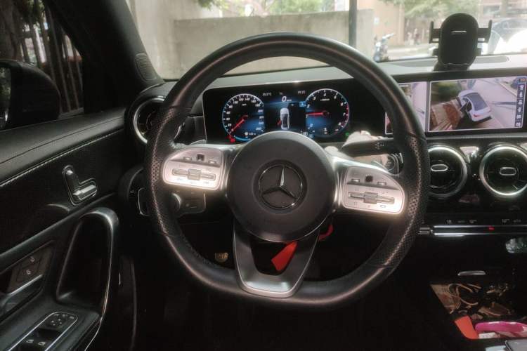Used Mercedes-Benz A-Class 2019 A 200 L Sport Sedan Steering Wheel