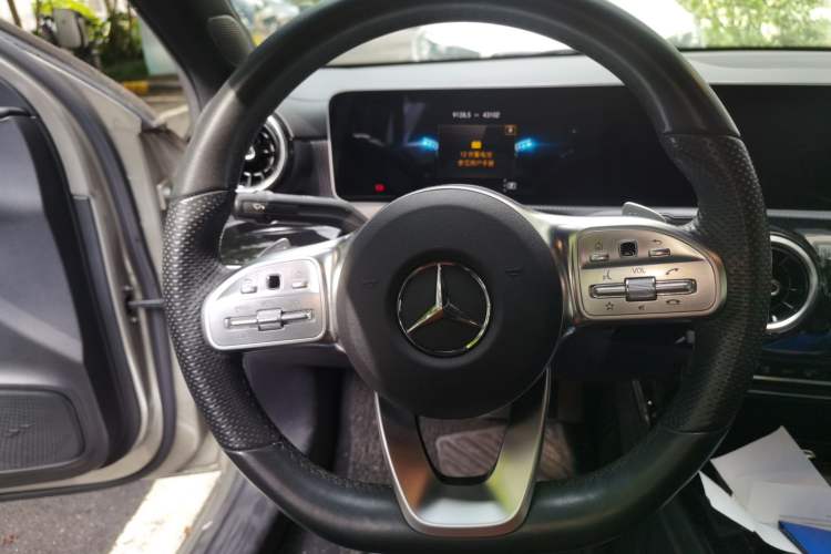 Used Mercedes-Benz A-Class 2019 A 200 L Sport Sedan Steering Wheel
