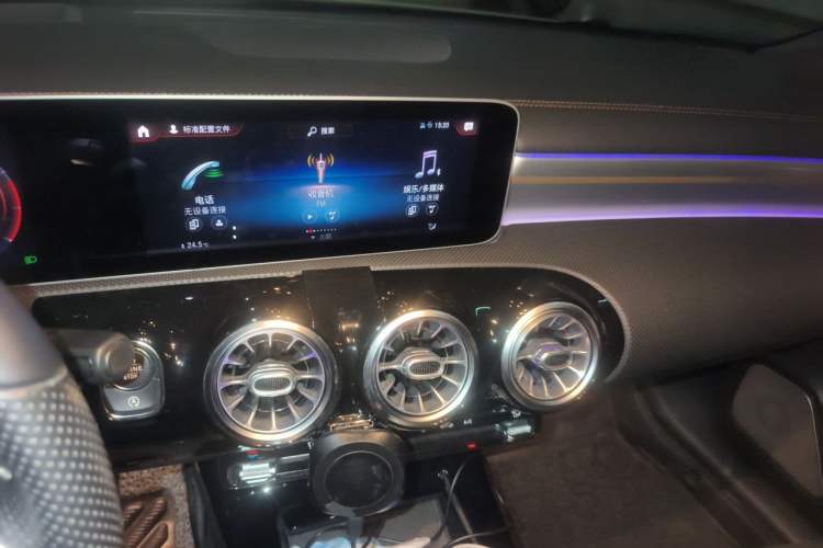 Used Mercedes-Benz A-Class 2019 A 200 L Sport Sedan First Edition Special Edition Audio And AC Panel