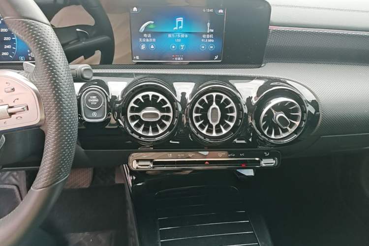 Used Mercedes-Benz A-Class 2019 A 180 L Sport Sedan Audio And AC Panel