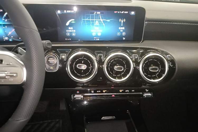 Used Mercedes-Benz A-Class 2019 A 200 L Sport Sedan Audio And AC Panel