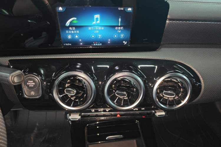Used Mercedes-Benz A-Class 2019 A 180 L Sport Sedan Audio And AC Panel