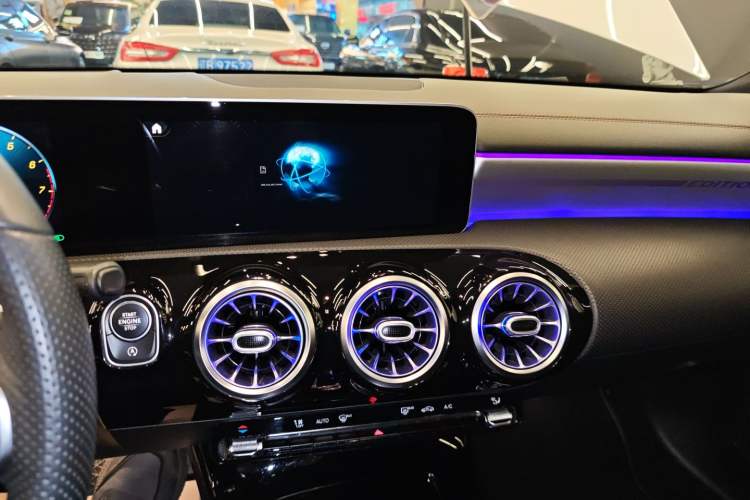 Used Mercedes-Benz A-Class 2019 A 200 L Sport Sedan First Edition Special Edition Audio And AC Panel