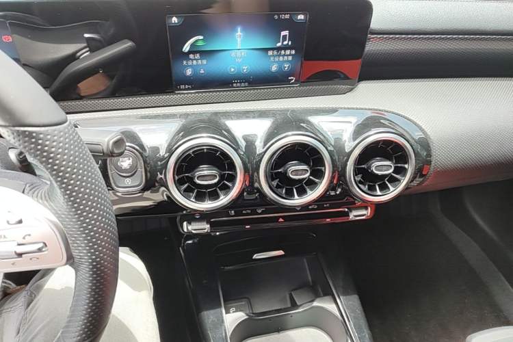 Used Mercedes-Benz A-Class 2019 A 180 L Sport Sedan Audio And AC Panel
