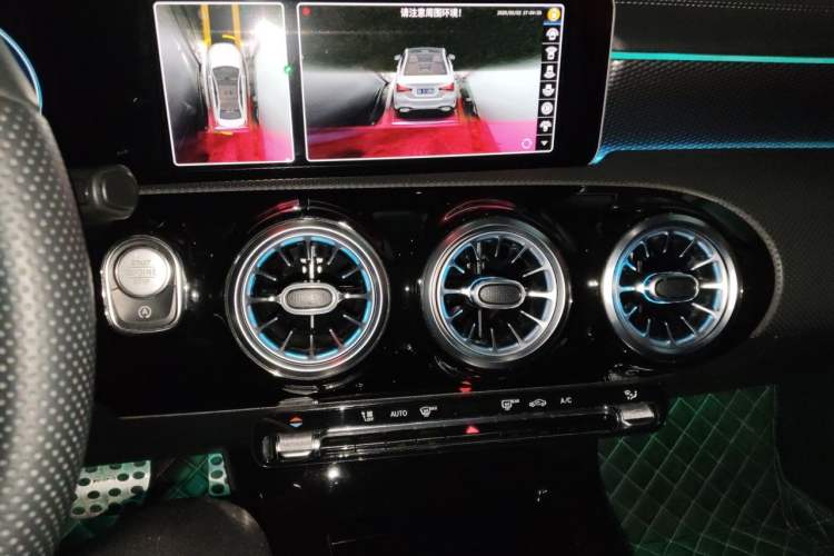 Used Mercedes-Benz A-Class 2019 Restyled A 200 L Sport Sedan Audio And AC Panel