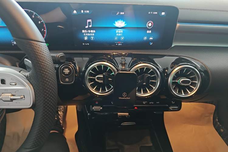 Used Mercedes-Benz A-Class 2019 A 200 L Sport Sedan First Edition Special Edition Audio And AC Panel