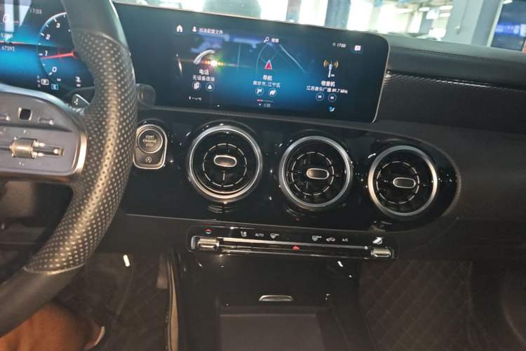 Used Mercedes-Benz A-Class 2019 Restyled A 200 L Sport Sedan Audio And AC Panel