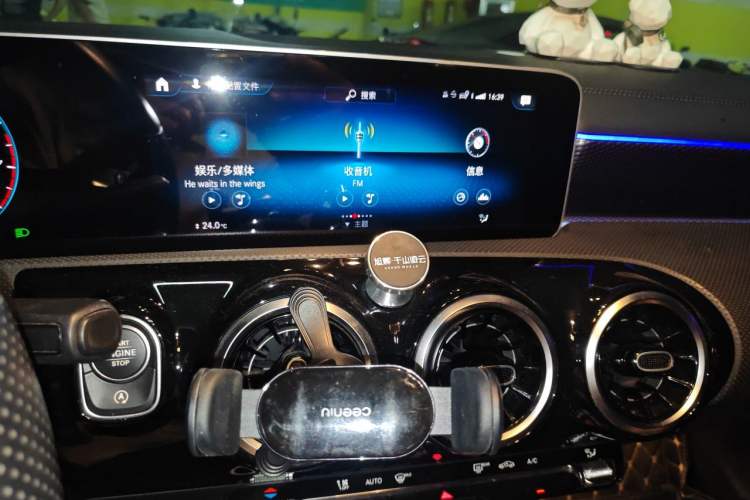 Used Mercedes-Benz A-Class 2019 A 200 L Sport Sedan Audio And AC Panel