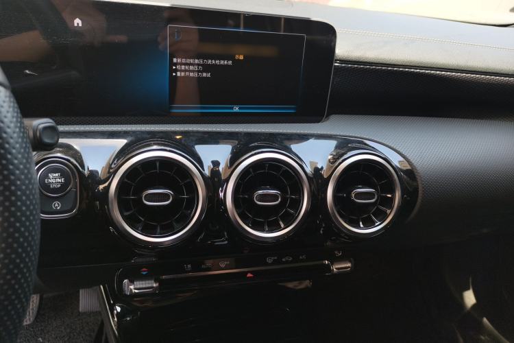 Used Mercedes-Benz A-Class 2019 A 200 L Sport Sedan Audio And AC Panel
