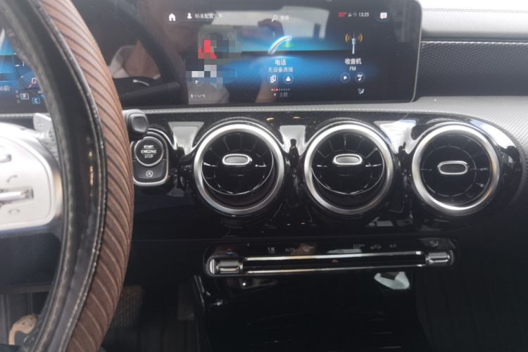 Used Mercedes-Benz A-Class 2019 A 200 L Sport Sedan Audio And AC Panel