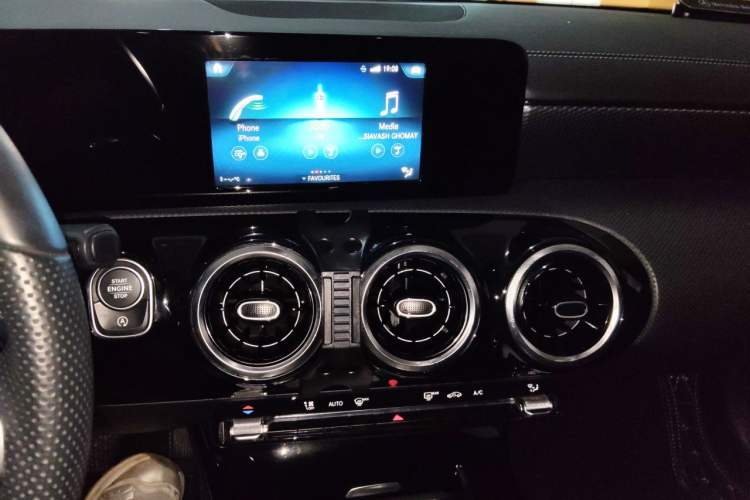 Used Mercedes-Benz A-Class 2019 A 180 L Sport Sedan Audio And AC Panel