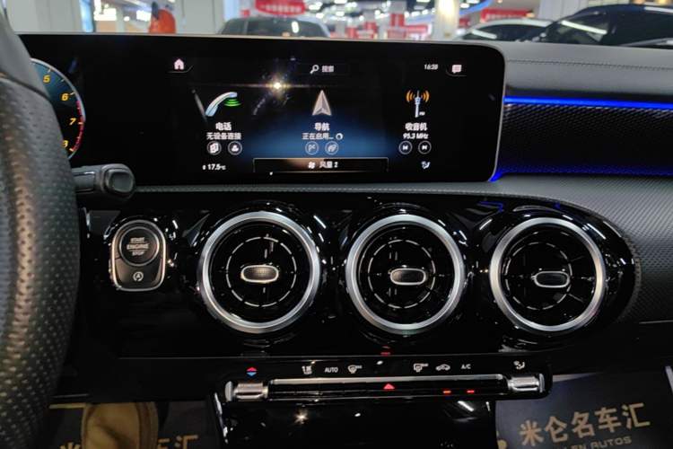 Used Mercedes-Benz A-Class 2019 A 200 L Sport Sedan Audio And AC Panel