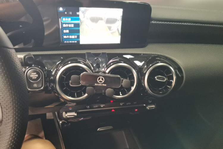 Used Mercedes-Benz A-Class 2019 A 180 L Sport Sedan Audio And AC Panel