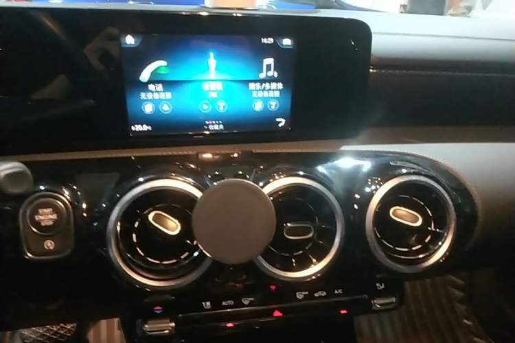 Used Mercedes-Benz A-Class 2019 A 180 L Sport Sedan Audio And AC Panel