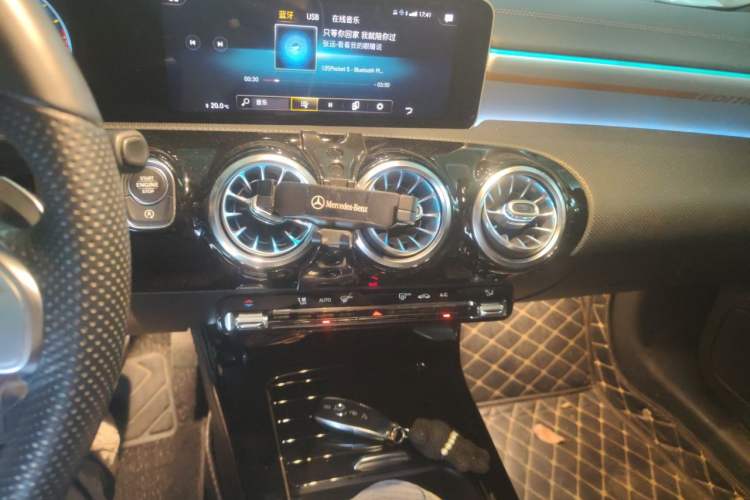 Used Mercedes-Benz A-Class 2019 A 200 L Sport Sedan First Edition Special Edition Audio And AC Panel