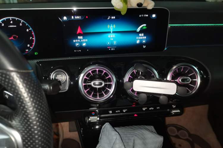 Used Mercedes-Benz A-Class 2019 Restyled A 200 L Sport Sedan Audio And AC Panel