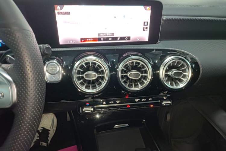 Used Mercedes-Benz A-Class 2019 Restyled A 200 L Sport Sedan Audio And AC Panel