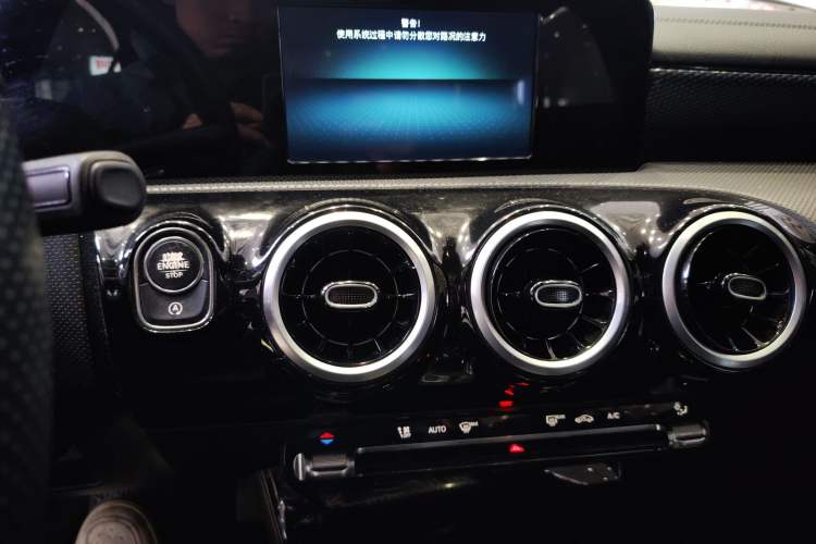 Used Mercedes-Benz A-Class 2019 A 180 L Sport Sedan Audio And AC Panel