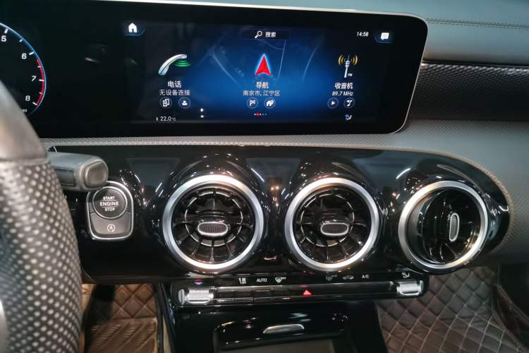 Used Mercedes-Benz A-Class 2019 Restyled A 200 L Sport Sedan Audio And AC Panel