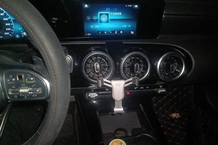 Used Mercedes-Benz A-Class 2019 A 180 L Sport Sedan Audio And AC Panel