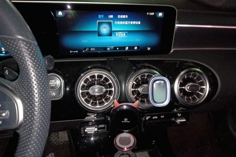 Used Mercedes-Benz A-Class 2019 A 200 L Sport Sedan Audio And AC Panel