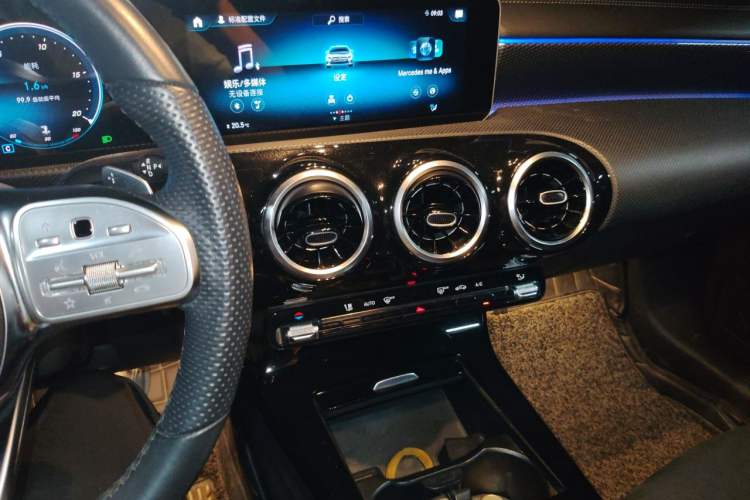 Used Mercedes-Benz A-Class 2019 A 200 L Sport Sedan Audio And AC Panel